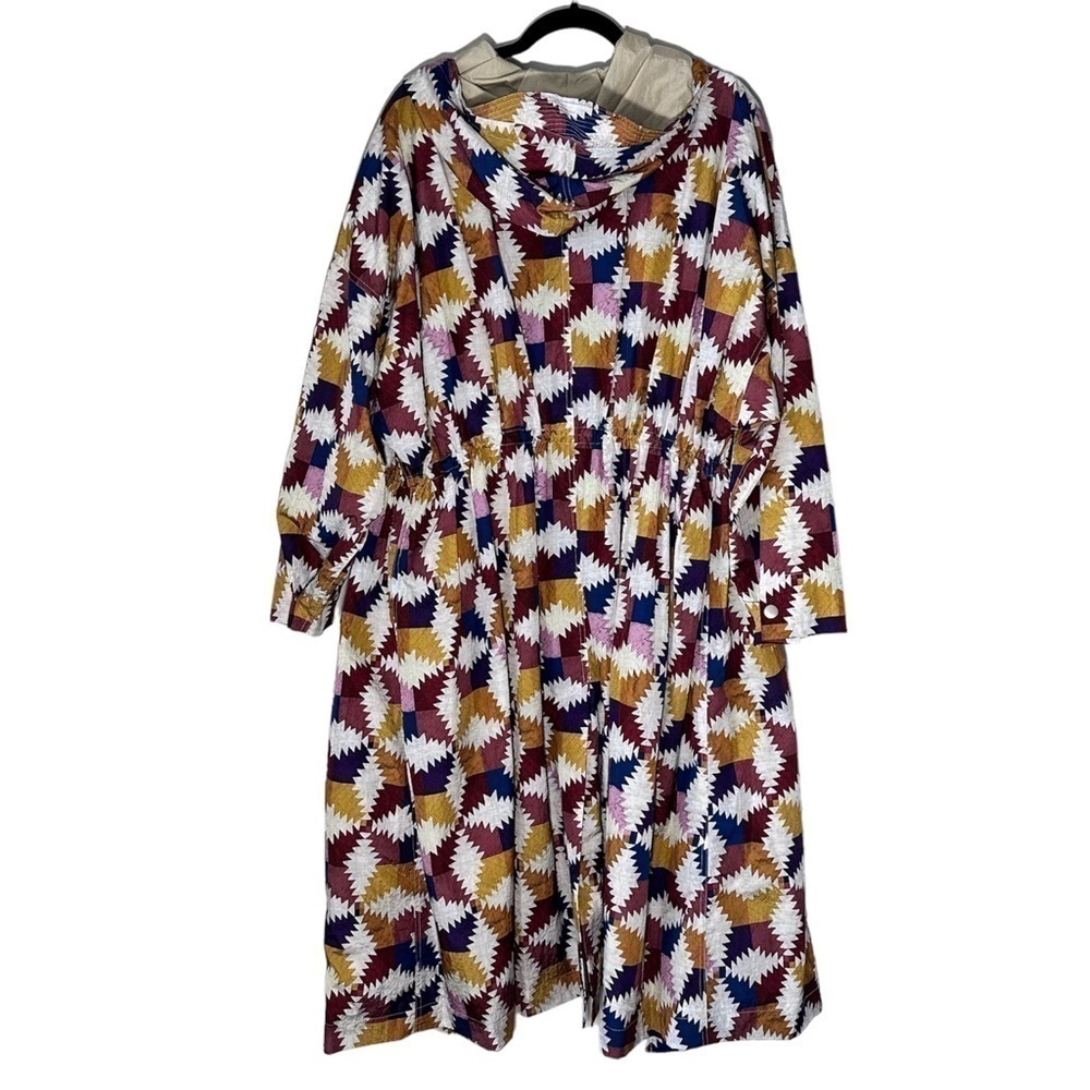 NWT Isabel Marant Munao Oversized Quilt Patchwork Pattern Coat size US 4 | FR 36 - Picture 14 of 16